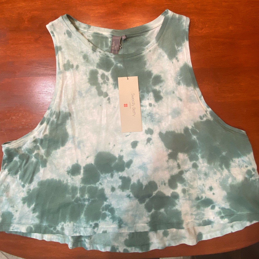 NWT Sweaty Betty Tie Dye tank top
